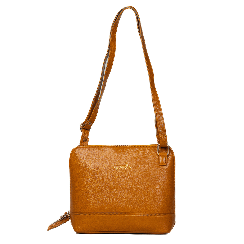 Crossover Bag for Women - Tan
